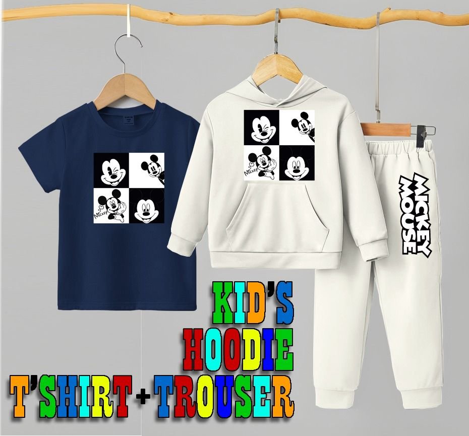 Mickey Mouse Kids Track Suits 3 pcs